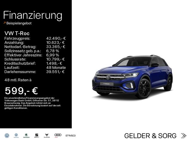 Volkswagen T-Roc R-Line 1.5 TSI BlackStyle*AHK*NAVI*RFK*