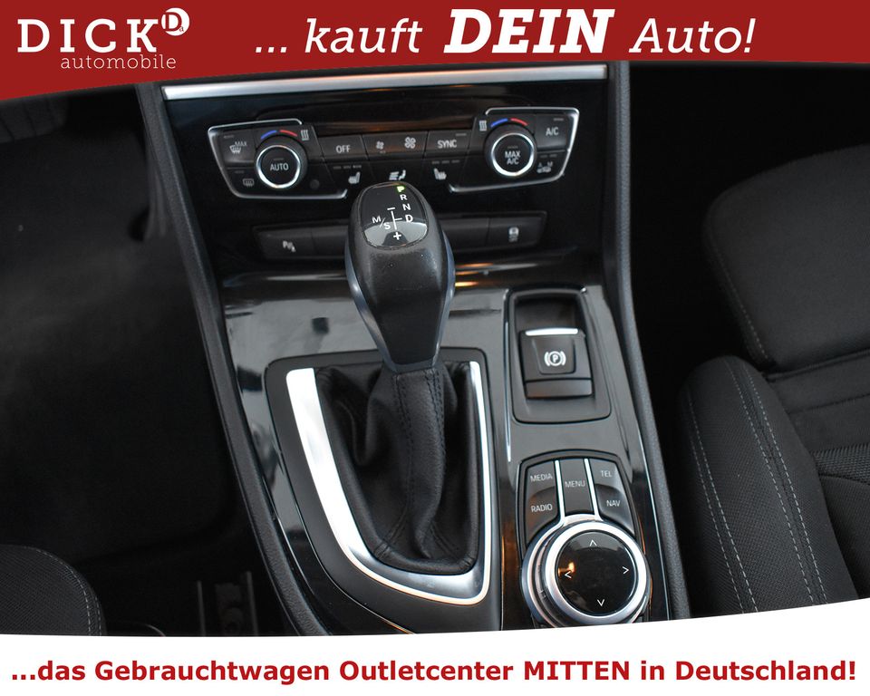 BMW 218 Gran Tourer 218d Gran T Aut. Sport NAV+LED+SHZ+TEMP+MFL+PARK