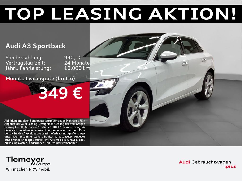 A3 Sportback 30 TFSI ADVANCED PANO ST.HEIZ LM18