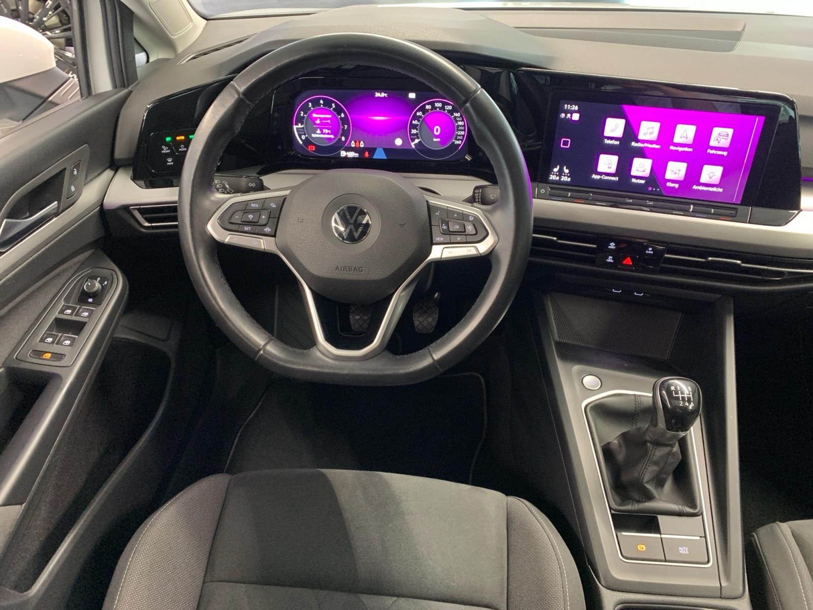 Volkswagen Golf VIII Life 1.5 TSI PANO MATRIX APP KAMERA, миниатюра 11