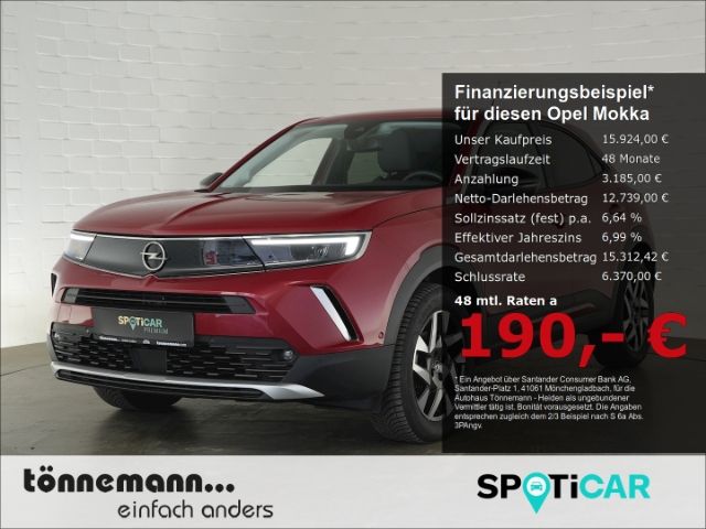 Mokka B ELEGANCE+NAVI+LED LICHT+RÜCKFAHRKAMERA+S
