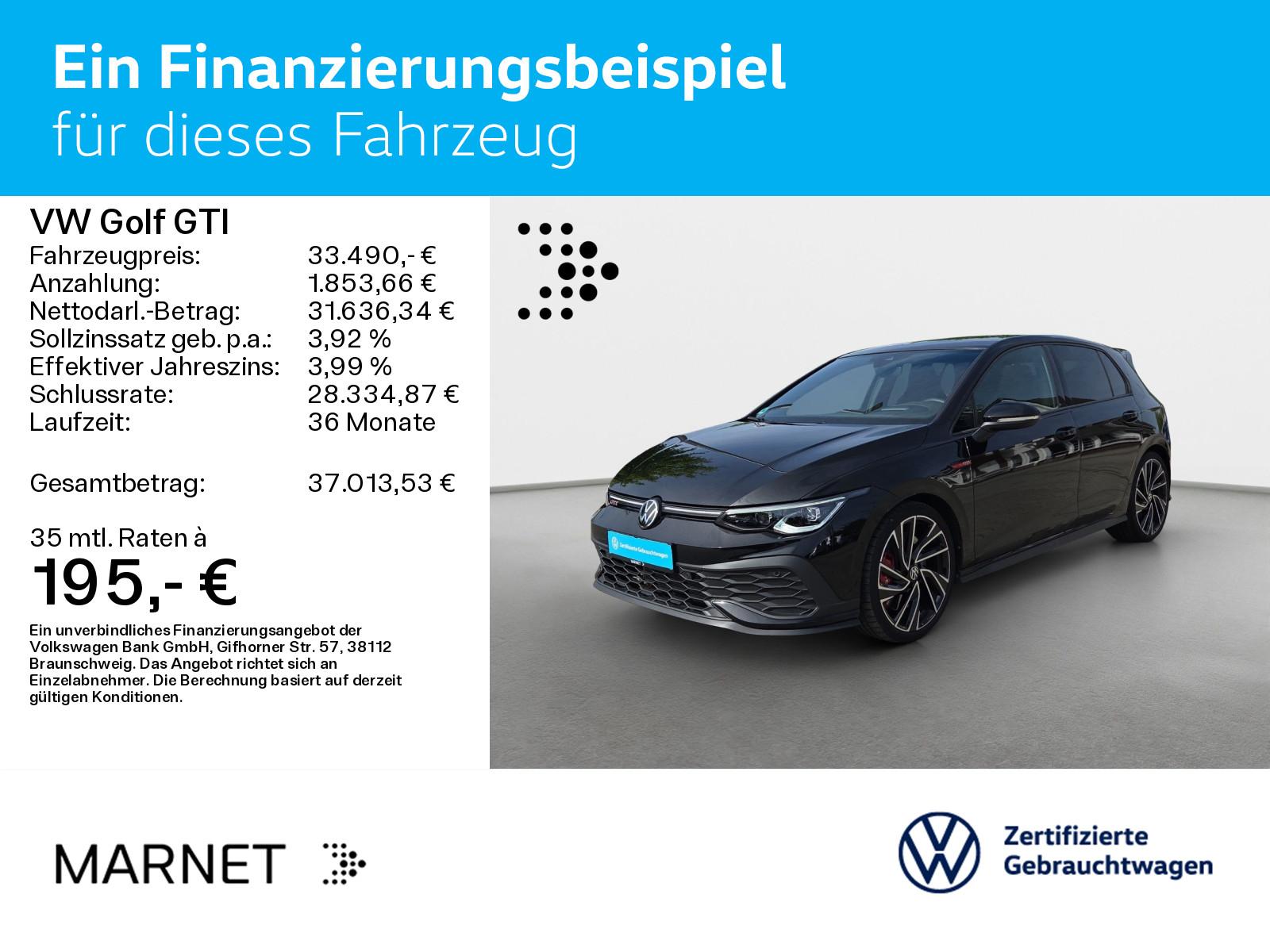 Volkswagen Golf  GTI VIII 2.0 TSI  Clubsport Black Style DS