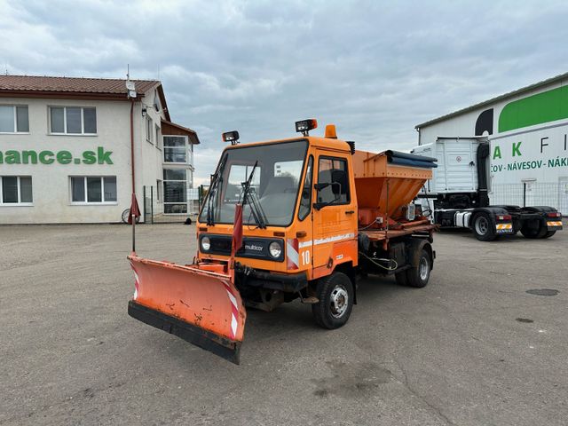 Multicar M26 4x4, spreader with snow plow vin 168