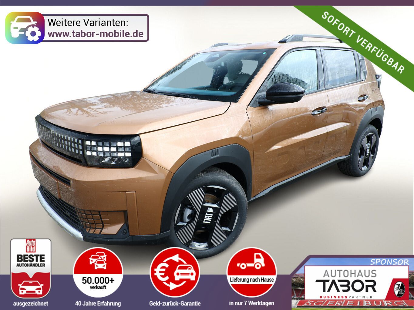 Fiat Grande Panda Hybrid La Prima SHZ Nav UVP-25%*