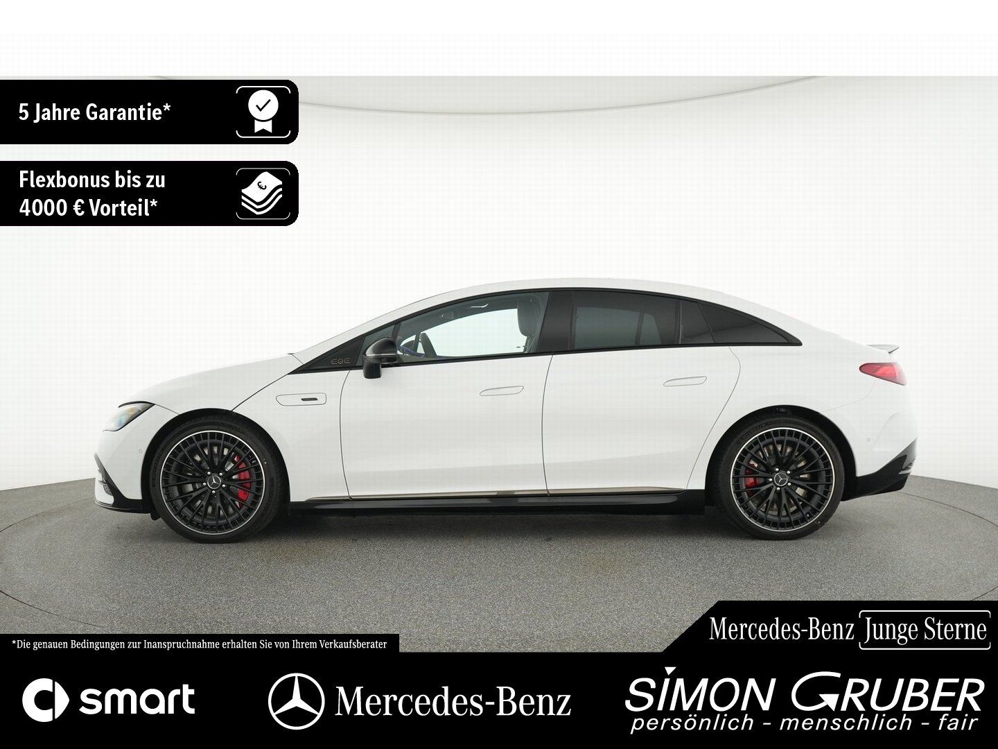 Fahrzeugabbildung Mercedes-Benz EQE 43 4M AMG NightII Carbon Airmatic HUD Hyper