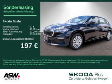 Skoda Leasingangebot: Skoda Scala Essence 1.0 TSI DSG LED PDC SHZ AHK Vorb.