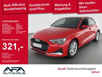 Audi Leasingangebot: Audi A3 Sportback 30 TFSI Advan. S tr. Pano*AHK*Sonos
