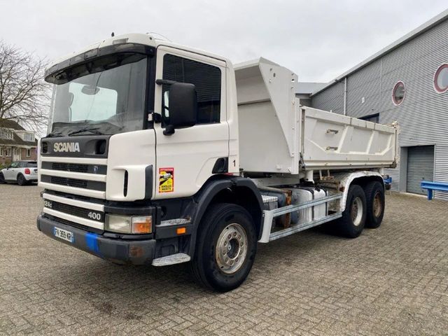 Scania 124-400 / 6X4 / RETARDER / BIG AXLE / FULL STEEL