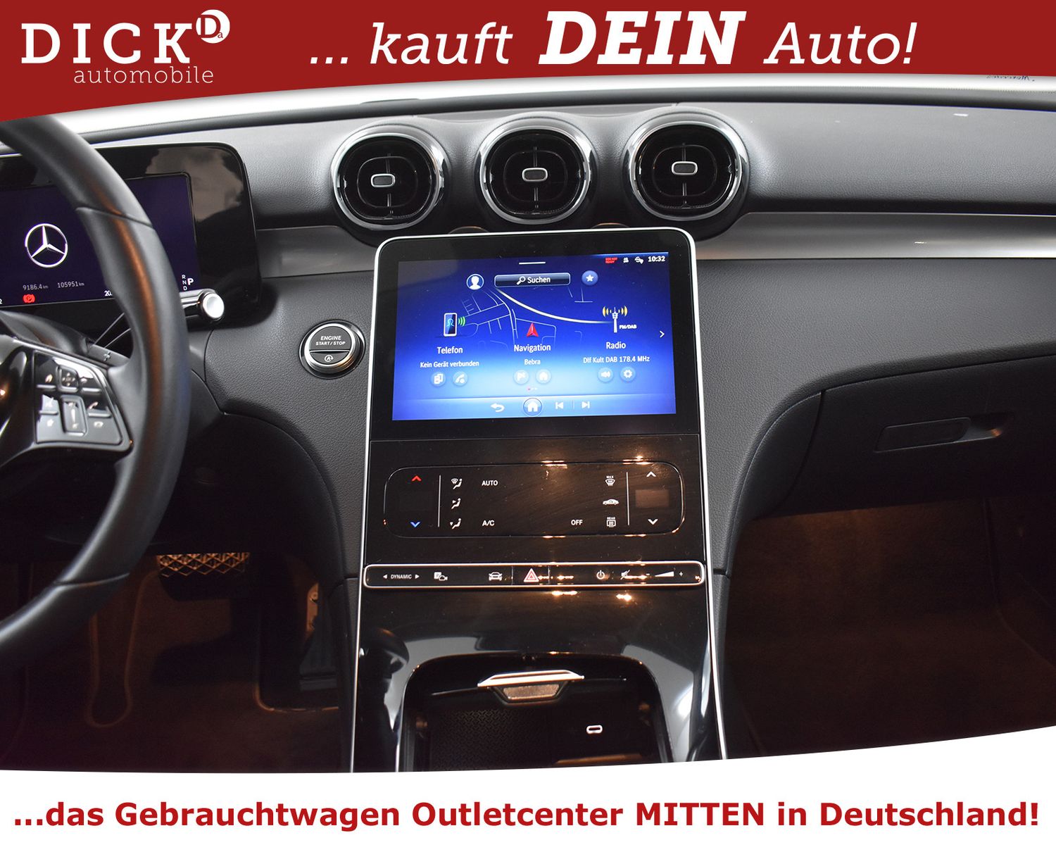 MERCEDES-BENZ C 220d T 9G Tr >NAVI+LED+SHZ+KAMERA+TEMP+PARKAS - Image 14