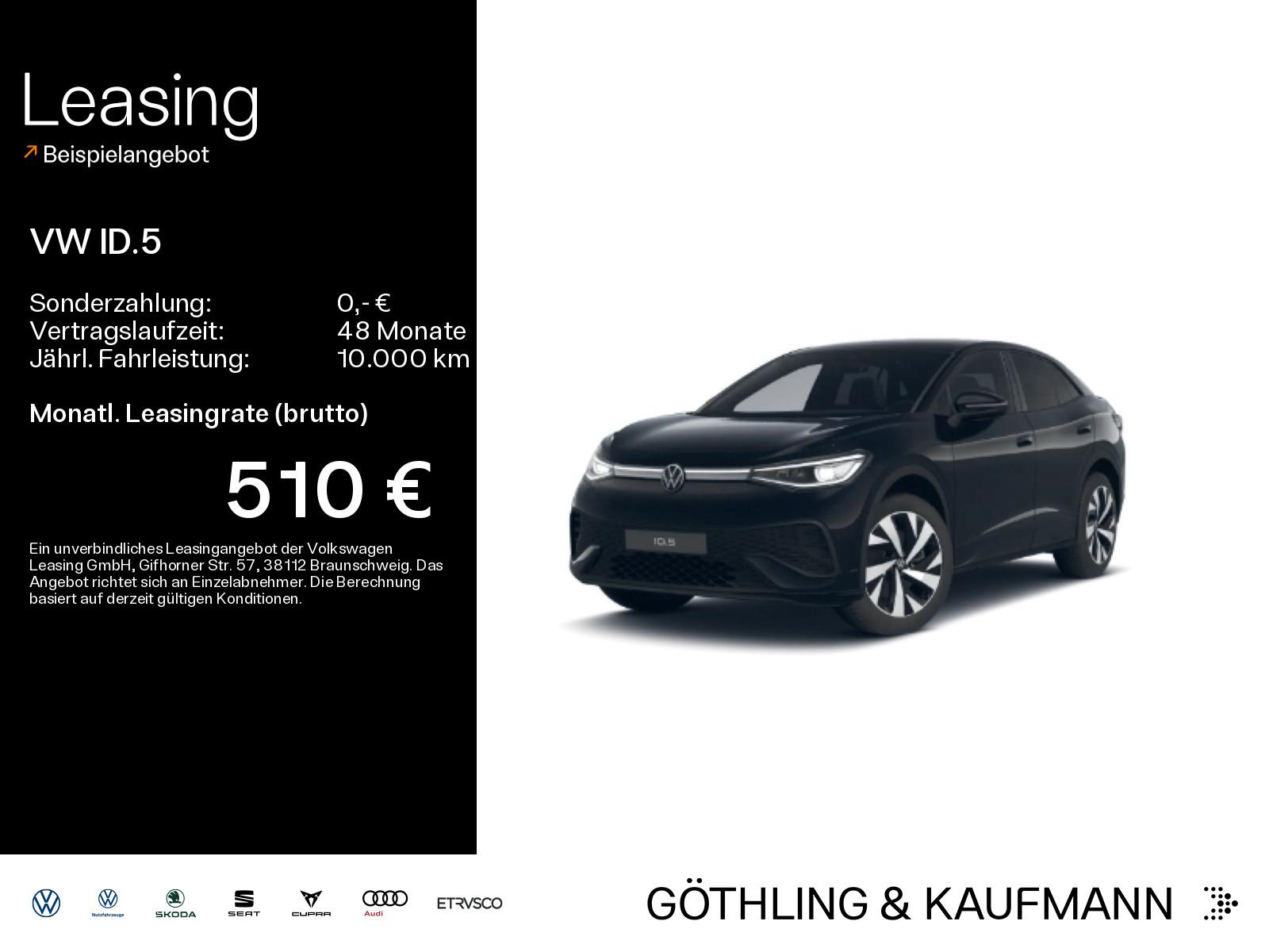 Volkswagen ID.5 Pro *NAVI*WP*PANO*AHK*BlackStyle*H&K*360*IQ