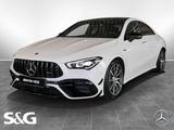 Mercedes-Benz CLA 45 AMG 4M PANO+TOTWINKEL+HEADUP+MEMORY+18" - weiße Mercedes-Benz CLA 45 AMG