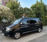 Volkswagen T5 Multivan Highline Leder AHK Standheizung  - Volkswagen T5: Schwarz