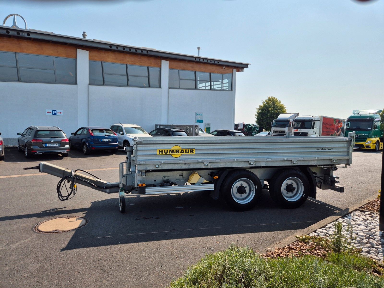 Fahrzeugabbildung Humbaur HTK 754020 Dreiseitenkipper vollverzinkt