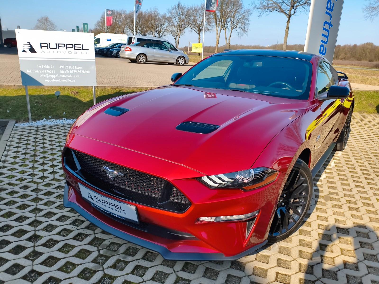Ford Mustang 5.0 GT RED-FIRE NAVI LEDER R-CAM