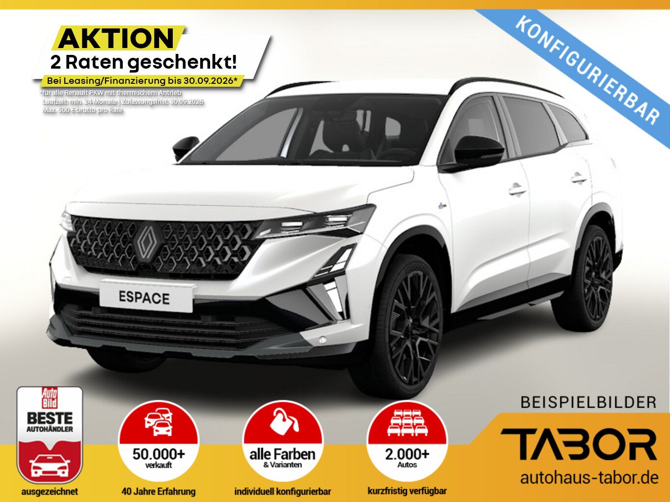 Renault ESPACE Esprit Alpine Full Hybrid UVP-13%*