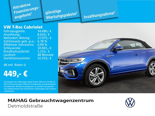 Volkswagen T-Roc Cabriolet 1.5 TSI R-Line Navi LED AHK DSG