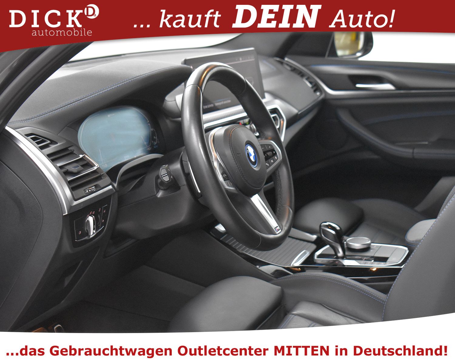 BMW X3 xDr 30e M Sport/PAKET+PROF+VIRTU+360+MEMO+20" - Image 11