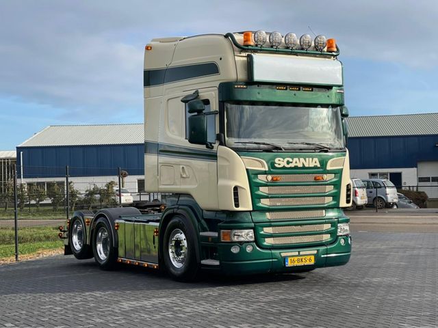 Scania R580 SHOW TRUCK, SPECIAL INTERIOR, FULL AIR, RET