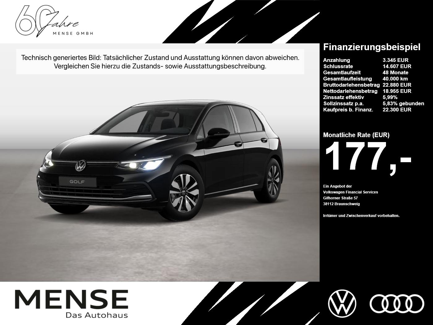 Volkswagen Golf VIII 2.0 TDI Move CarPlay AHK Pano SD ACC