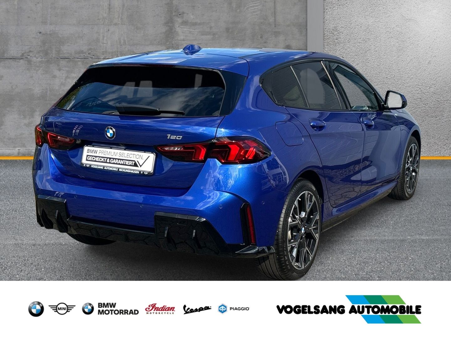 BMW 120 iA Anhänger-Kupplung M Sport Exterieur Park foto 2