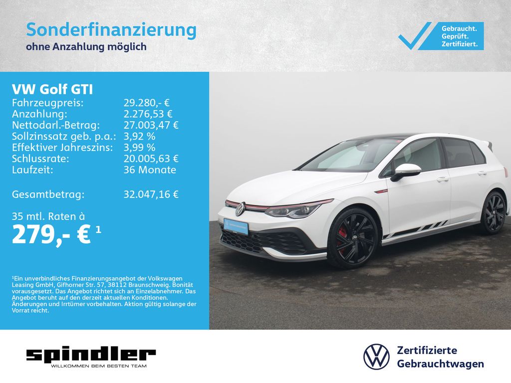 Golf GTI Clubsport 2.0 TSI DSG / Pano, Matrix