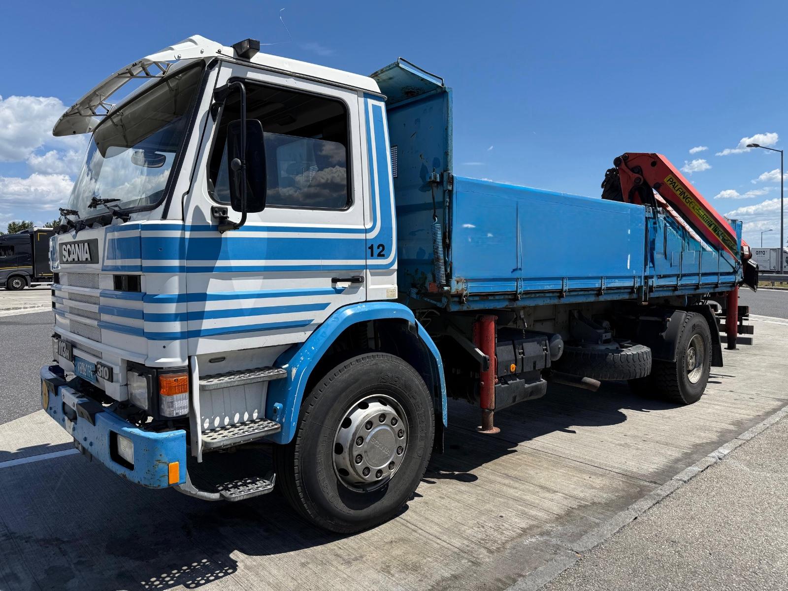 Scania P113HL 4X2L 31050Z PALFINGER PK 17500 CX4