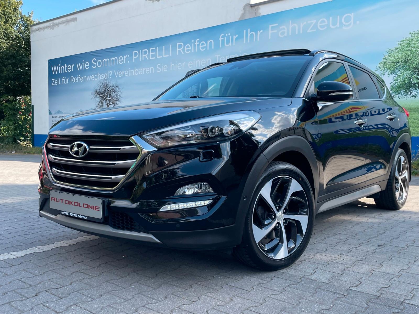 Hyundai TUCSON PREMIUM PANO*LEDER*NAVI*KAM*AHK*SPUR*TOT