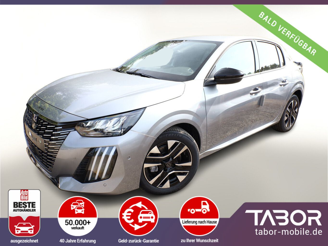 Peugeot 208 100 Allure 2xPDC DAB LED CarPlay Klimaaut BT