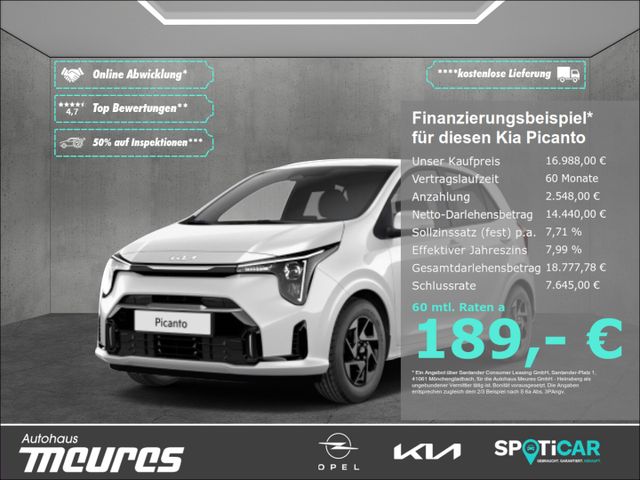 Kia Picanto Vision AMT Navi USB SHZ PDC Klima Kollis