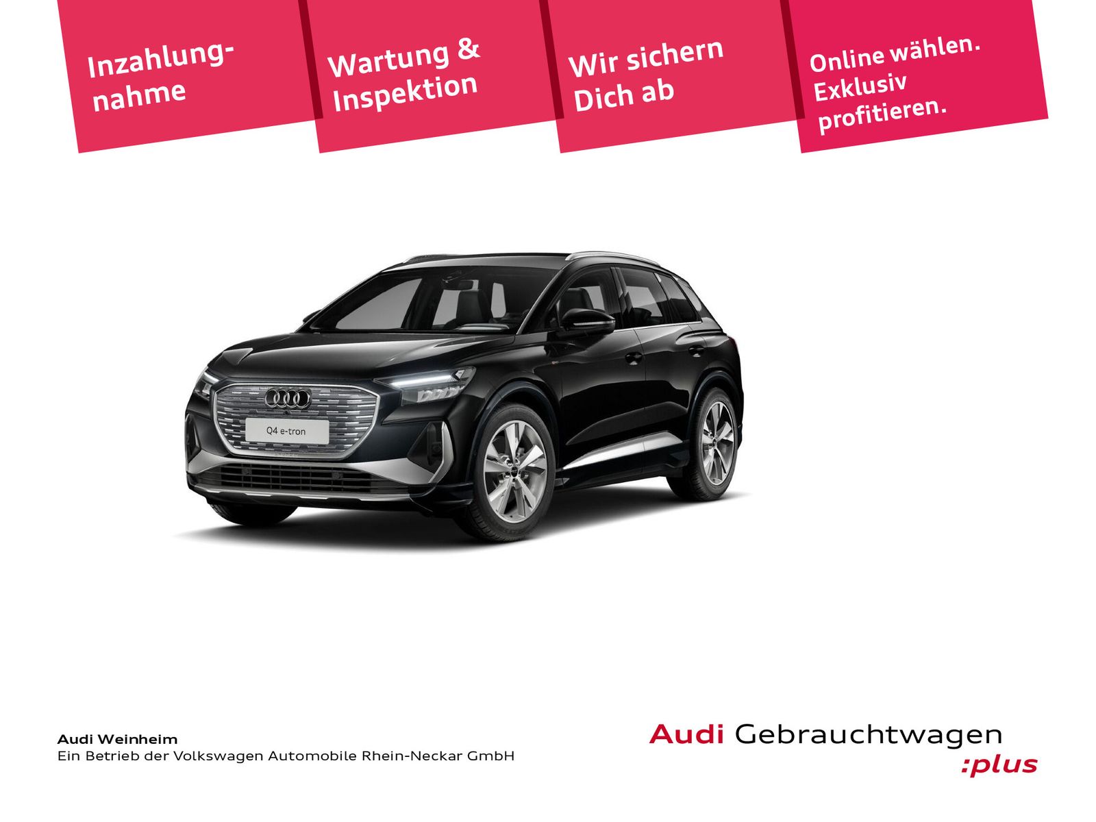 Audi Q4 45 e-tron quattro S line Navi plus SHZ PDC pl