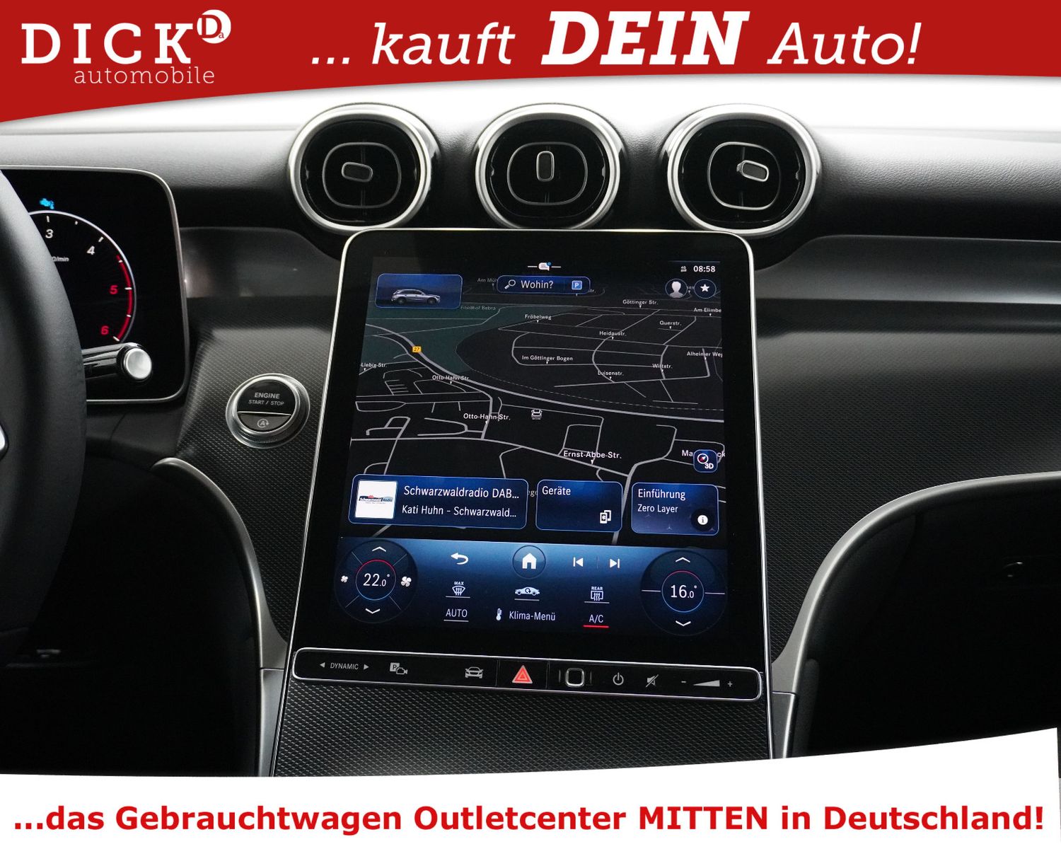Fahrzeugabbildung Mercedes-Benz GLC220d 4M 2X Avantg LEDER+MEMO+KAMER+AHK+BURMES