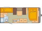 Bürstner Averso 570 TK Top  - Hagelschaden Wohnwagen