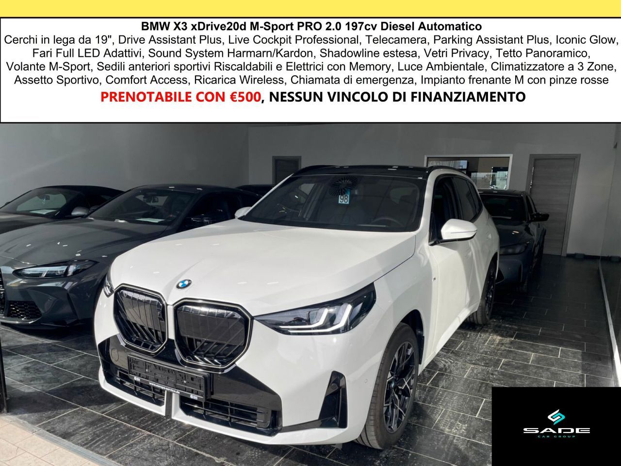 Other Bmw X3 xDrive20d 48V MSport Pro