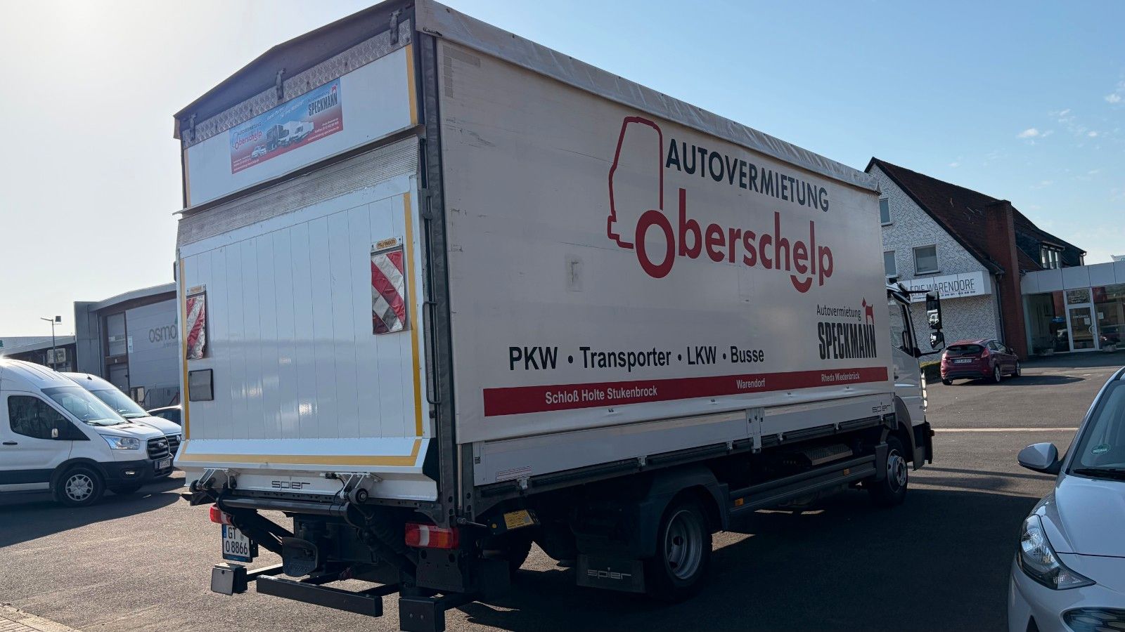 Fahrzeugabbildung Mercedes-Benz Atego 818 L Plane LBW