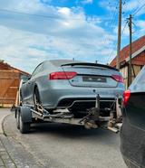 Audi RS5 V8 ausgeschlachtet - Audi RS5 Unfallwagen