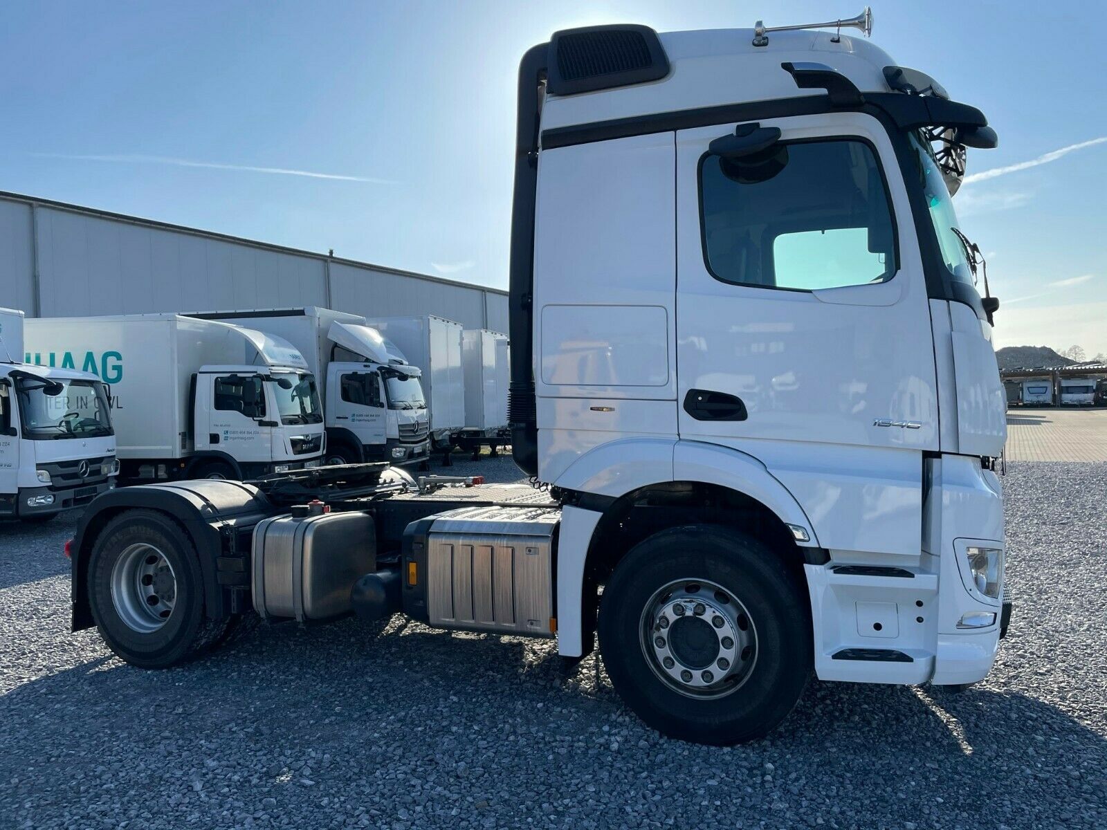 Fahrzeugabbildung Mercedes-Benz Actros 1846 LS Stream Space  Kipphydraulik