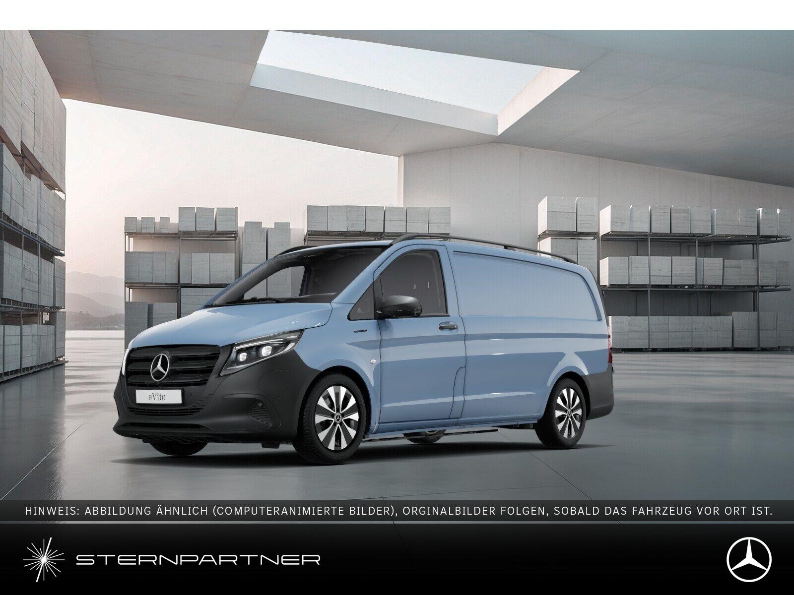 Mercedes-Benz eVITO 129 KASTEN, LANG - 90 kWh! CARPLAY! 360°!