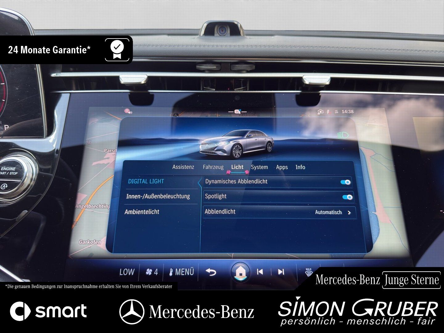Fahrzeugabbildung Mercedes-Benz E 220 d AMG Night Pano Superscreen DigiLight 20Z