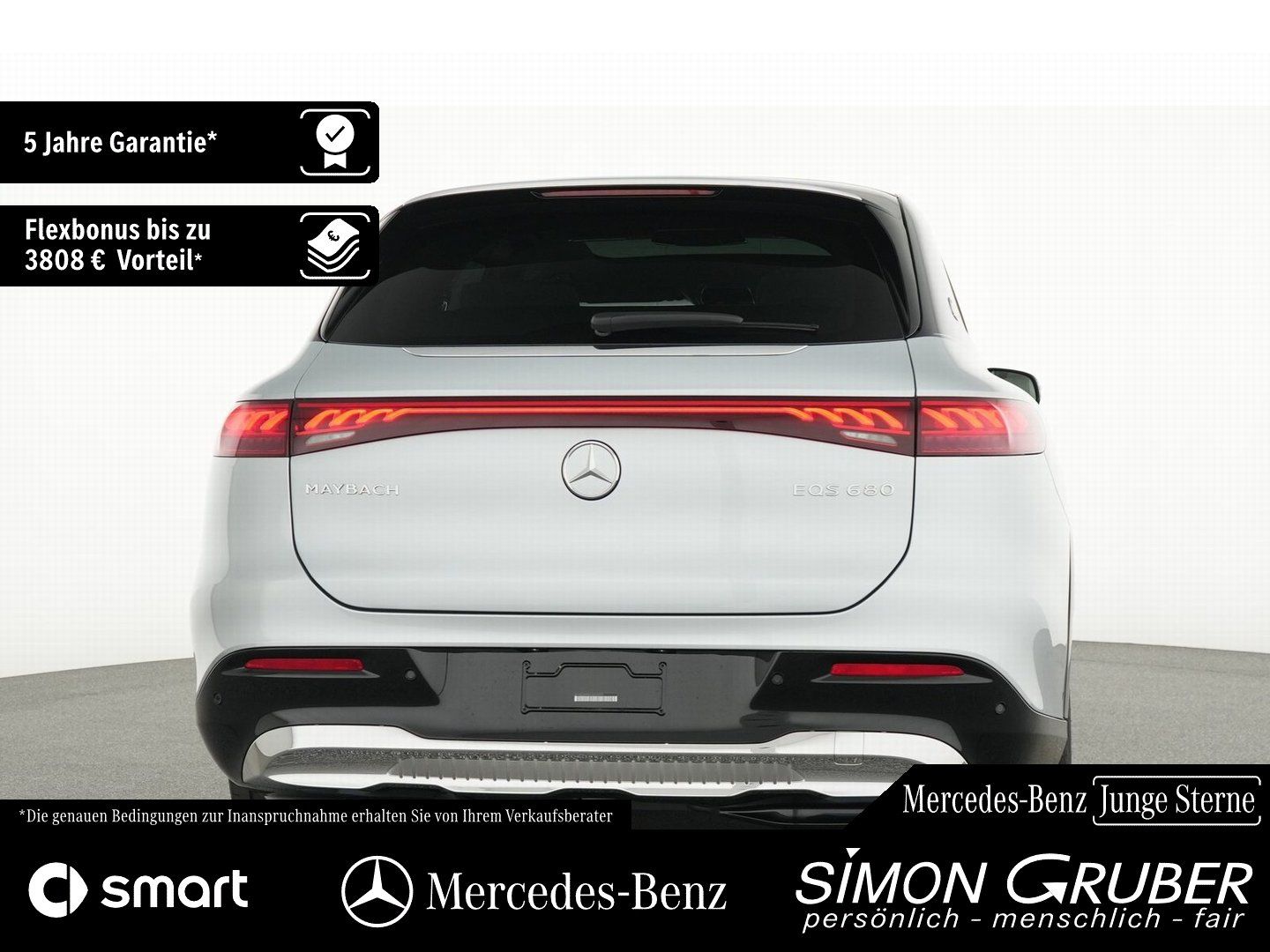 Fahrzeugabbildung Mercedes-Benz EQS 680 SUV Maybach First Class Executive Chauff