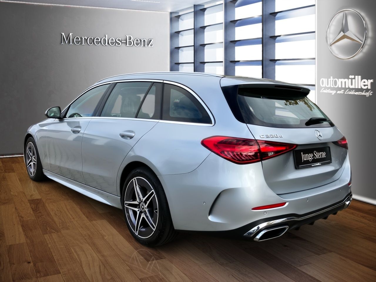 Fahrzeugabbildung Mercedes-Benz C 220 d T AMG Pano+Totw+LED+Ambi+Kamera+EasyPack