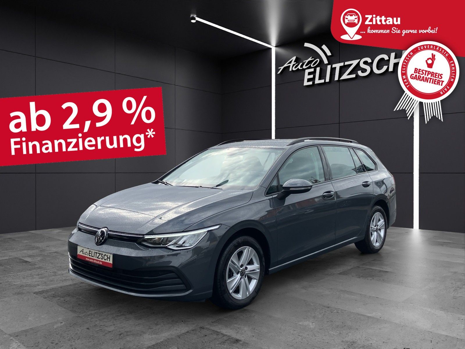 Fahrzeugabbildung Volkswagen Golf VIII Variant TDI Life DSG LED Navi AID ACC