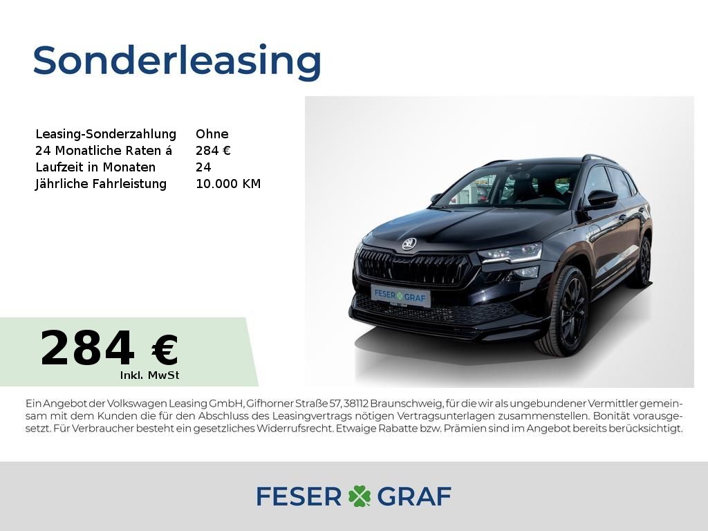 Skoda Karoq Sportline 1.5TSI DSG RFK/PDC/SHZ/MATRIX
