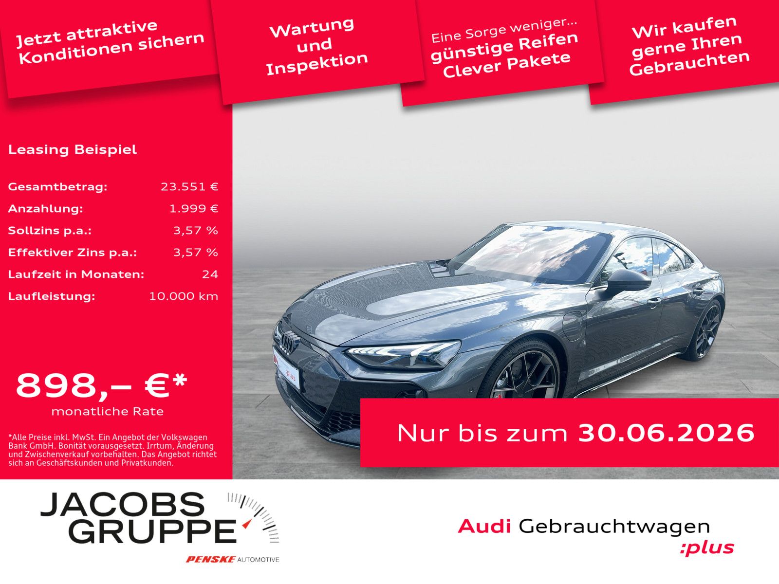 Audi RS e-tron GT performance Carbon/S-Sitze pro/Lase