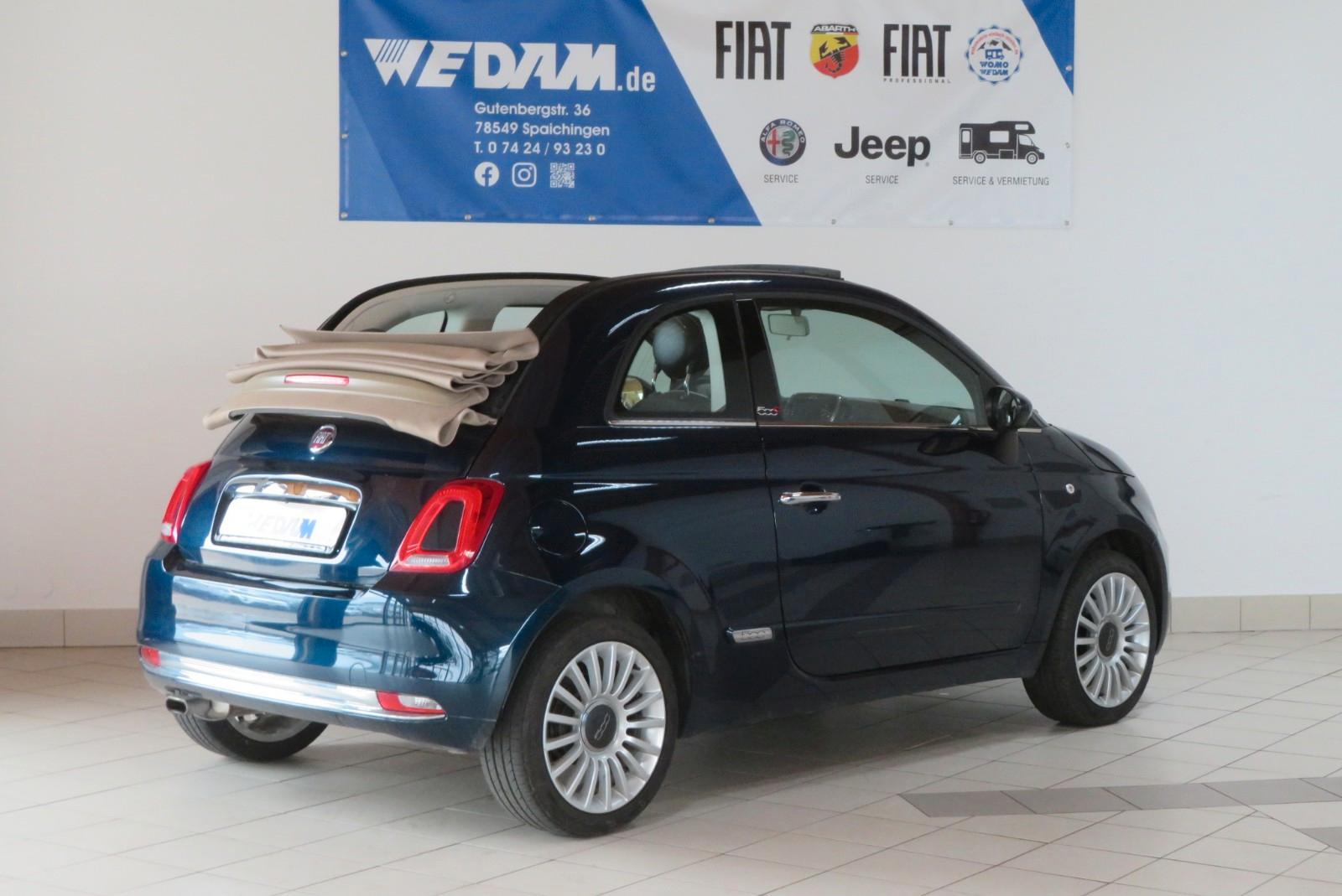 Fiat 500C 1.2 8V Lounge *16"LM,PDC*