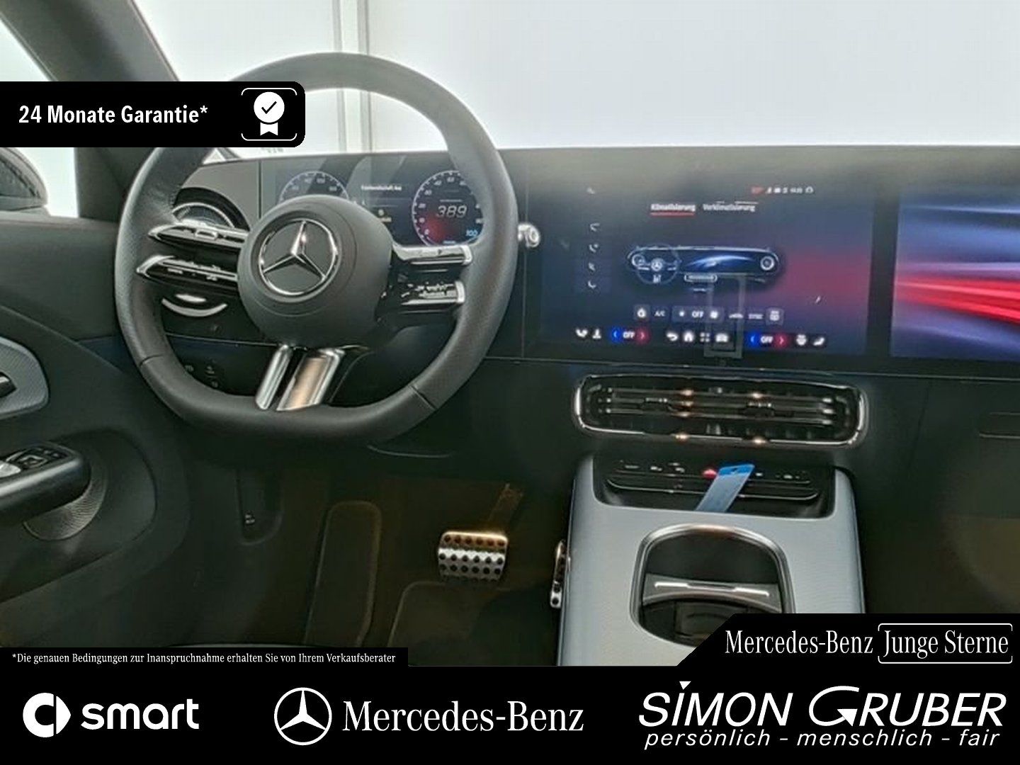 Fahrzeugabbildung Mercedes-Benz CLA 250+ SB AMG+ Superscreen Burm 400/800V AHK