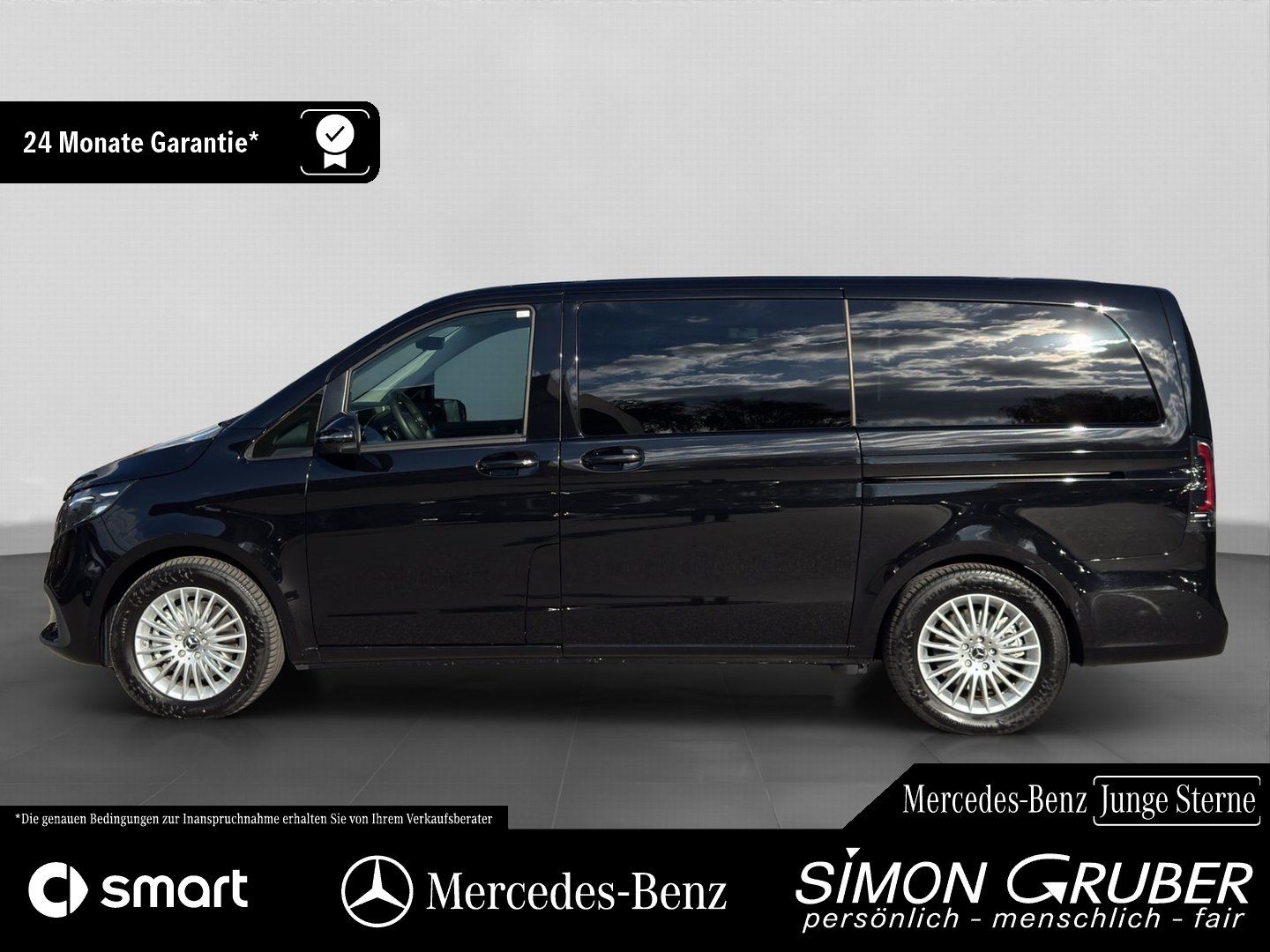 Fahrzeugabbildung Mercedes-Benz EQV 300 lang Leder Pano Burm eTüren 360 7Sitze