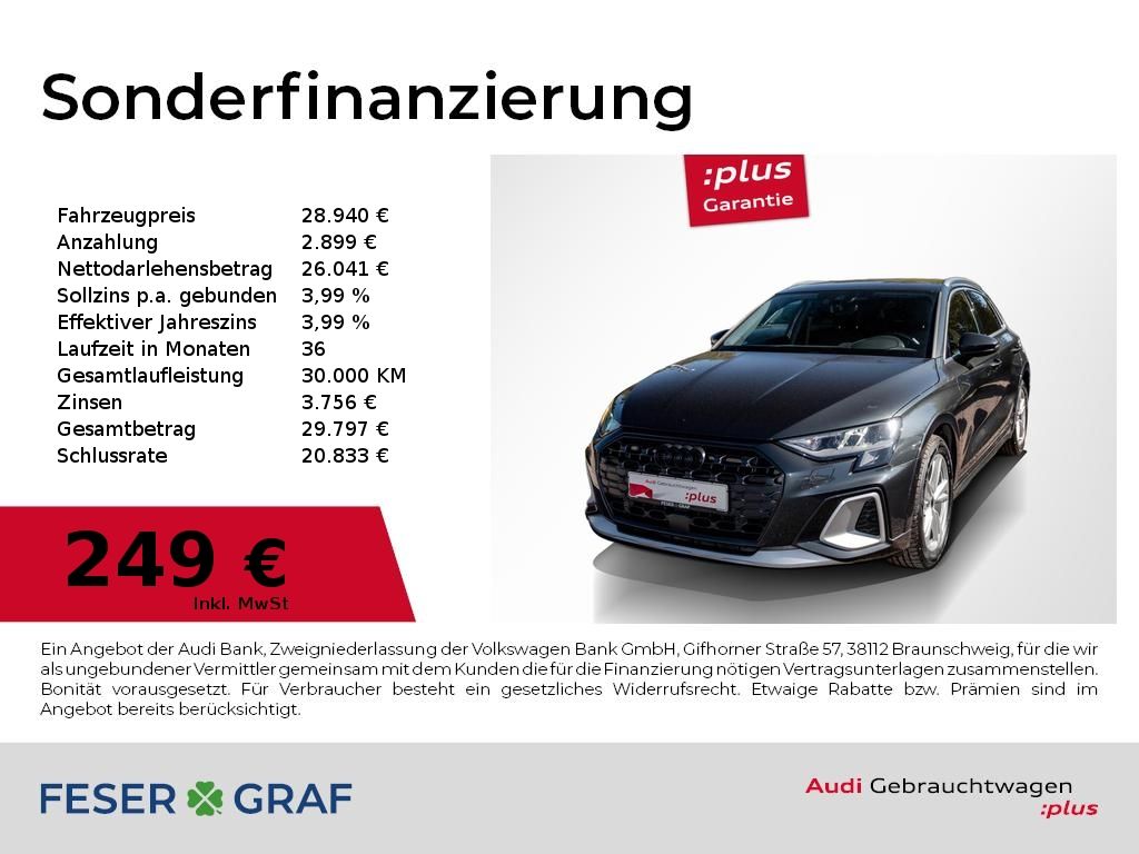 Audi A3 allstreet 35TFSI S tronic LED/PDC+/AHK/SHZ