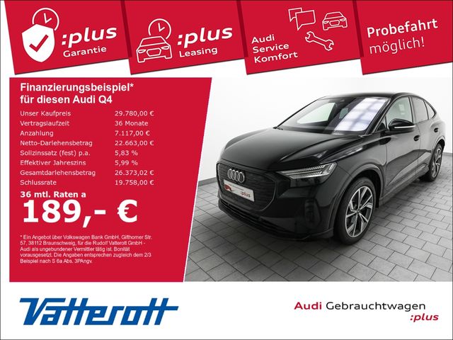 Audi Q4 Sportback 35 Advanced Wärmepumpe Navi Kamera 