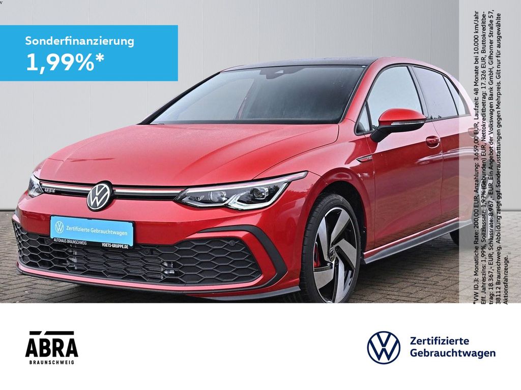 Volkswagen Golf VIII GTI 2.0 TSI DSG LED+ACC+PANO+LEDER