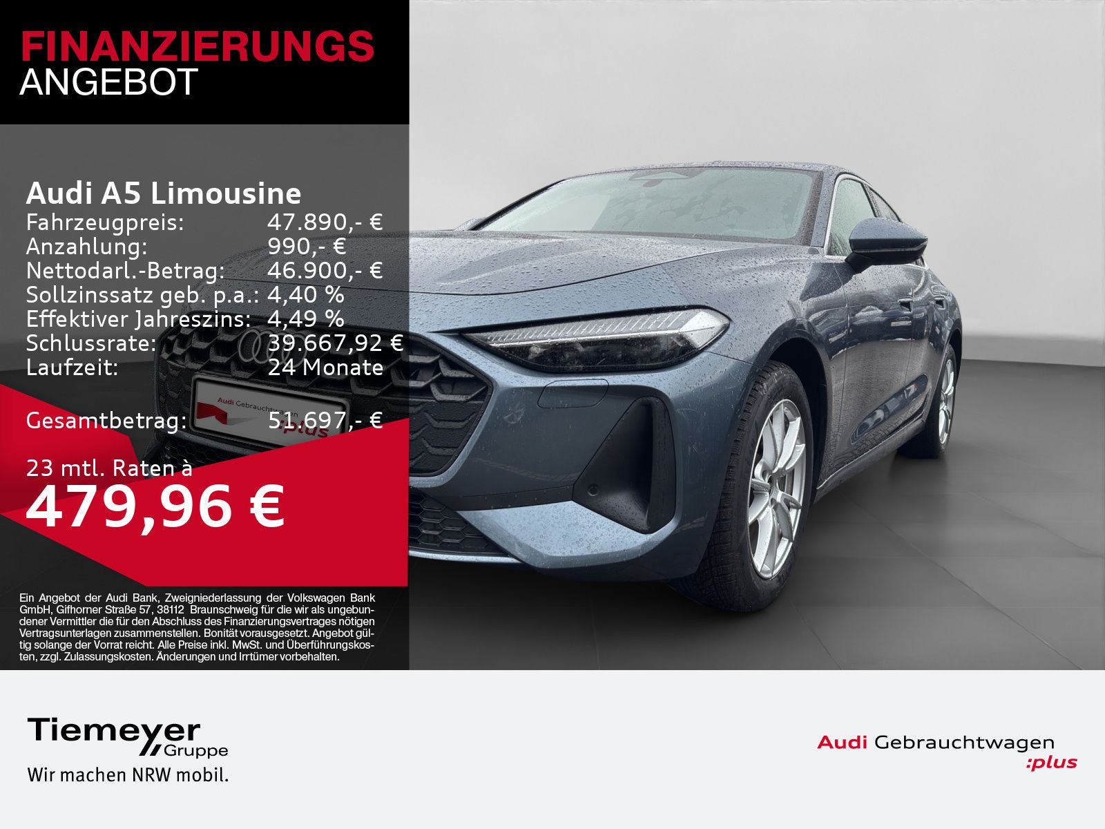 Audi A5 Limousine TFSI S LINE LM20 BF-DISPLAY MATRIX